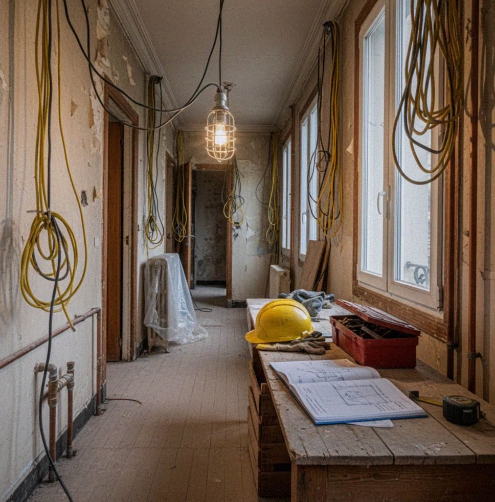 Chantier en cours de coordination