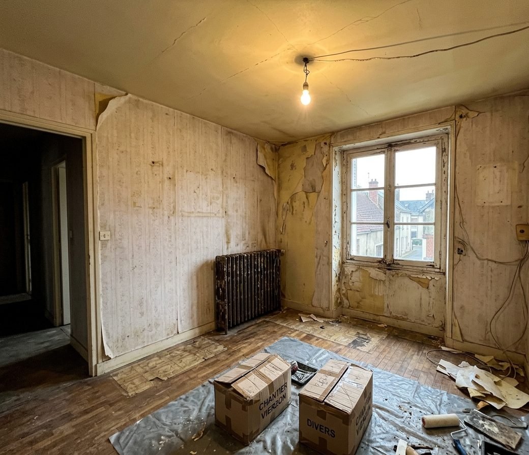 Pièce prête à rénover